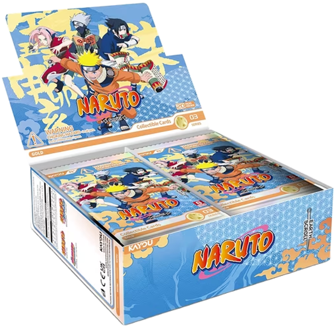 Naruto Earth Scroll Series 3 Trading Card Box (20 Packs)