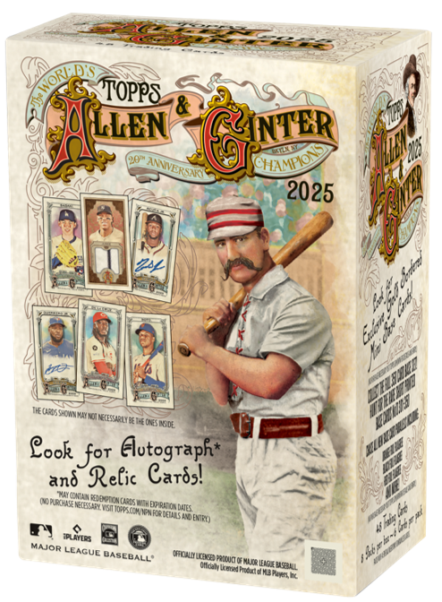 2025 Topps Allen & Ginter Baseball Value Box (8 Packs)