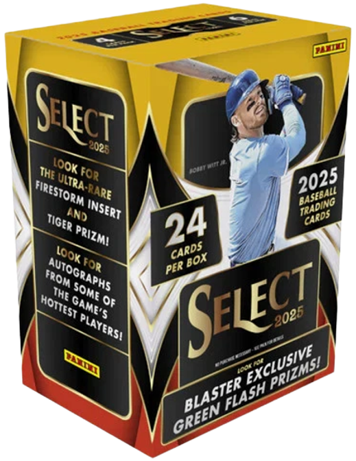 2025 Panini Select Baseball Hobby Blaster Box (6 Packs)
