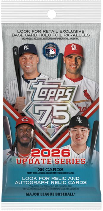 2026 Topps Update Baseball Value Pack (36 Cards)
