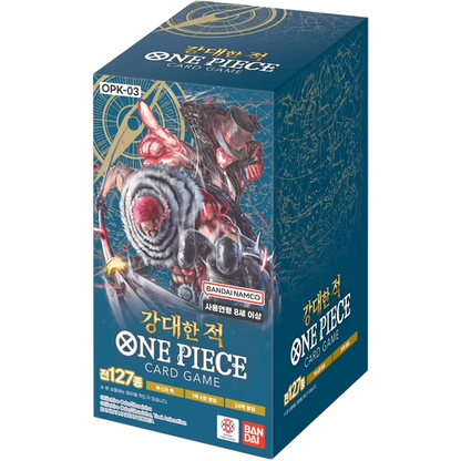 One Piece OPK03: Pillars of Strength Korean Booster Box (24 Packs)