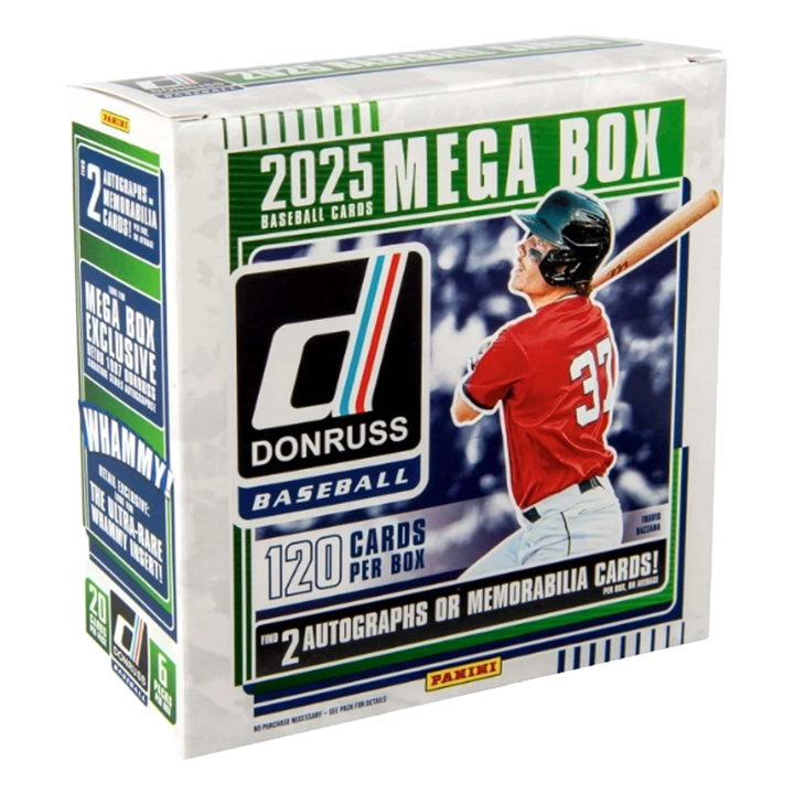2025 Panini Donruss Baseball Mega Box (6 Packs)