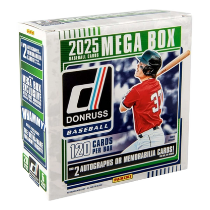 2025 Panini Donruss Baseball Mega Box (6 Packs)