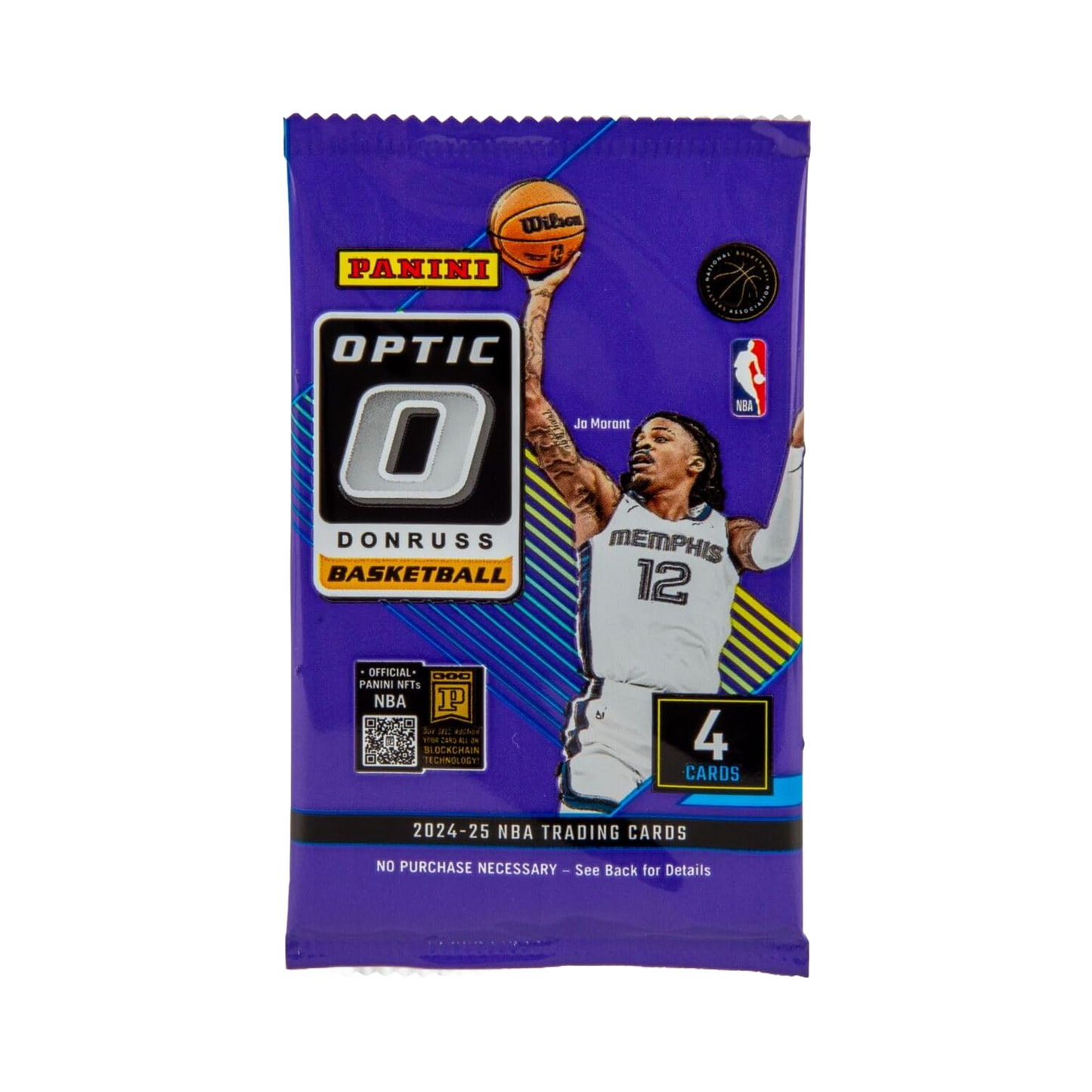2024-25 Panini Optic Basketball Retail Pack (4 Cards)