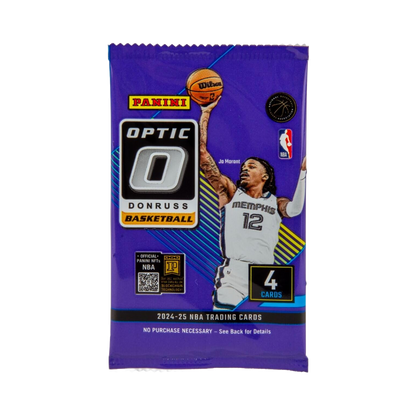 2024-25 Panini Optic Basketball Retail 2pk (4 Cards Each)