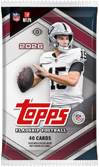 2026 Topps Flagship Football Jumbo Hobby Pack (40 Cards)