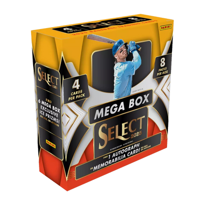 2025 Panini Select Baseball Mega Box (6 Packs)
