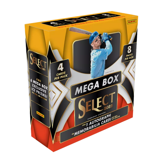 2025 Panini Select Baseball Mega Box (6 Packs)