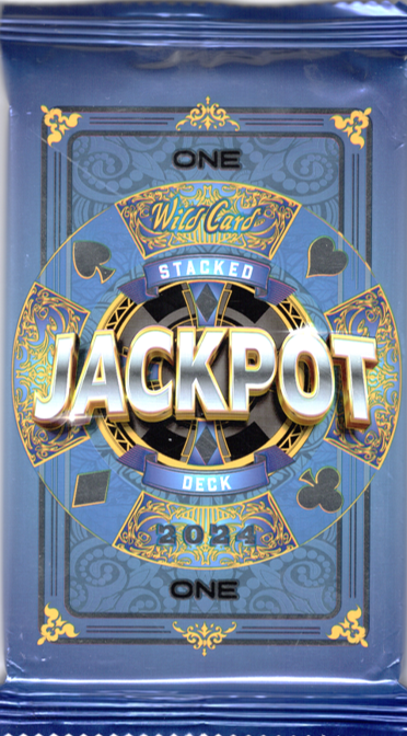 2024 Wild Card 5 Card Draw Stacked Deck Football 1 of 1 Pack (1 Encased Card)