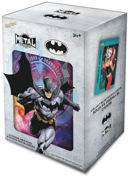 2025 Skybox Metal Universe Batman Blaster Box (6 Packs)