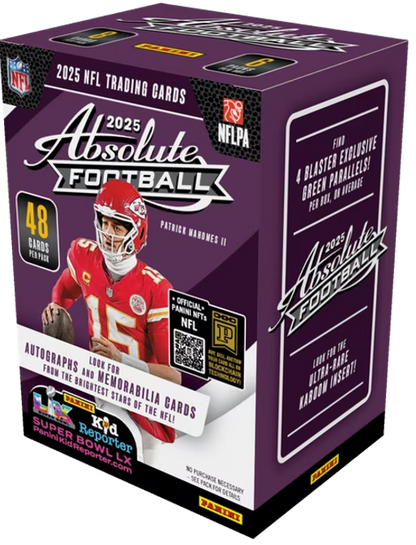 2025 Panini Absolute Football Blaster Box (6 Packs)