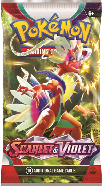 Pokemon: Scarlet & Violet English Booster Pack (10 Cards)