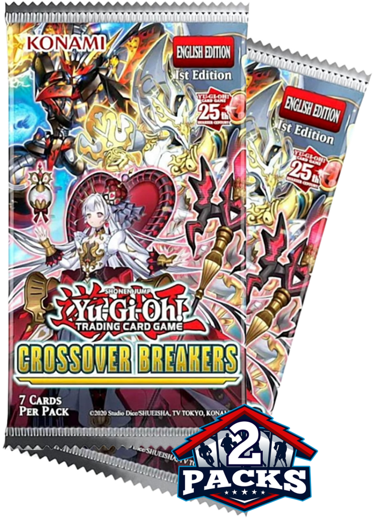 Yu-Gi-Oh! CROSSOVER BREAKERS English Booster 2pk (7 Cards)