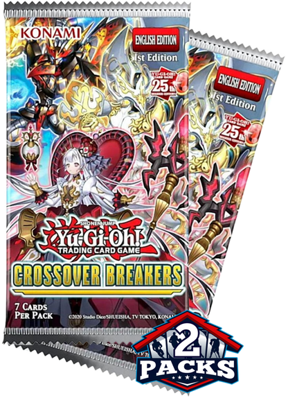 Yu-Gi-Oh! CROSSOVER BREAKERS English Booster 2pk (7 Cards)