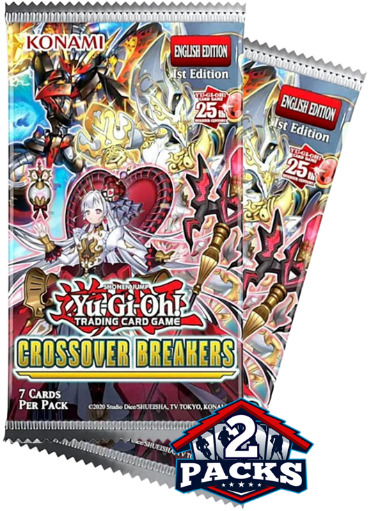 Yu-Gi-Oh! CROSSOVER BREAKERS English Booster 2pk (7 Cards)