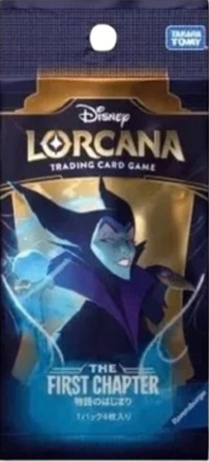 Disney Lorcana: First Chapter (JPN) Booster Pack (6 Cards)