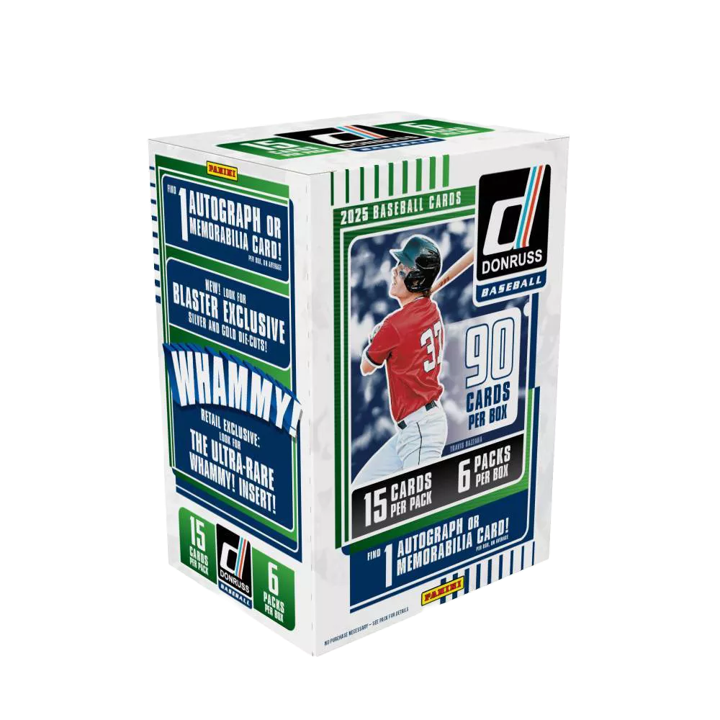 2025 Panini Donruss Baseball Blaster Box (6 Packs)