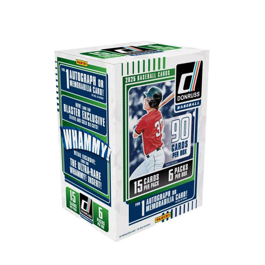 2025 Panini Donruss Baseball Blaster Box (6 Packs)