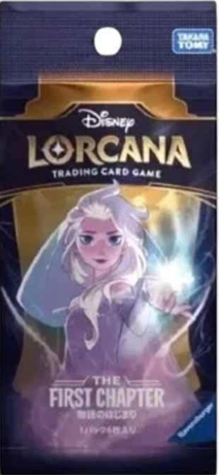 Disney Lorcana: First Chapter (JPN) Booster Pack (6 Cards)