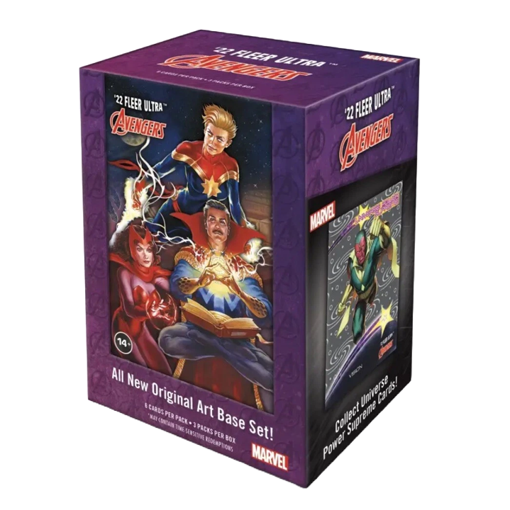 2022 Upper Deck Fleer Ultra Avengers Blaster Box (3 Packs)