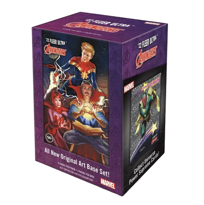 2022 Upper Deck Fleer Ultra Avengers Blaster Box (3 Packs)