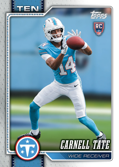 2026 Topps Flagship Football Jumbo Hobby Pack (40 Cards)