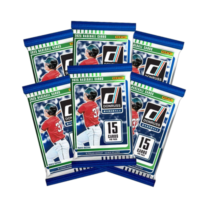 2025 Panini Donruss Baseball Blaster Box (6 Packs)