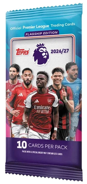 2026-27 Topps English Premier League Soccer Blaster Pack (10 Cards)