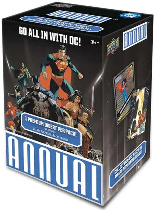 2024-25 Upper Deck DC Annual Blaster Box (6 Packs)
