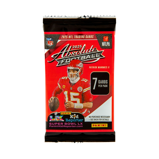 2025 Panini Absolute Football Mega Box Pack (7 Cards)