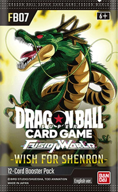 Dragon Ball Super TCG: Fusion World - Wish for Shenron Booster Pack (12 Cards)