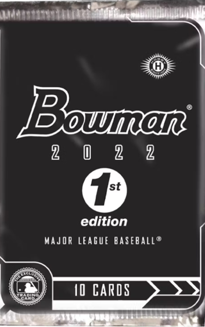 2022 Bowman 1st Edition Baseball Hobby Pack (10 Cards)