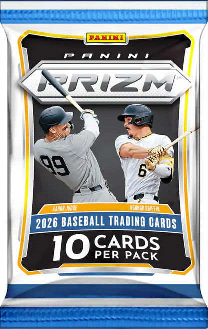 2026 Panini Prizm Baseball Mega Box Pack (10 Cards)