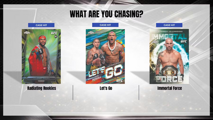 2026 Topps Chrome UFC Blaster Pack (4 Cards)