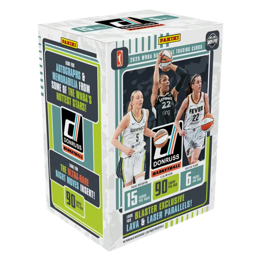 2025 Panini Donruss WNBA Blaster Box (6 Packs)