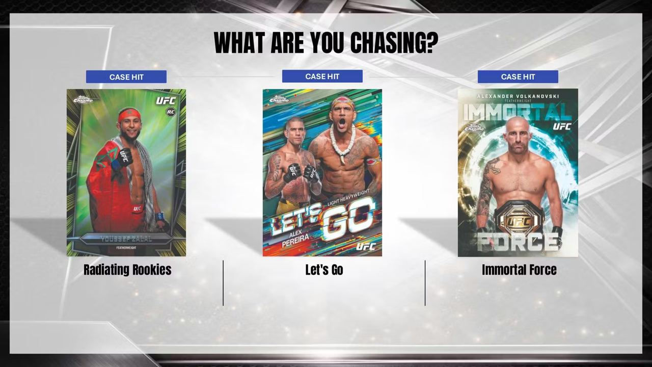 2026 Topps Chrome UFC Value Box (6 Packs)