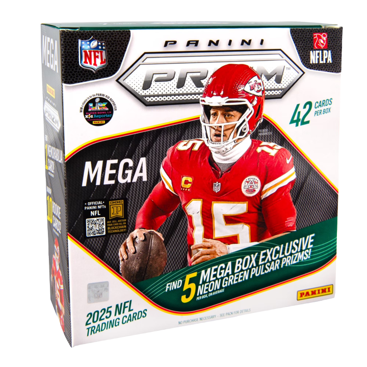 2025 Panini Prizm Football Mega Box (6 Packs)