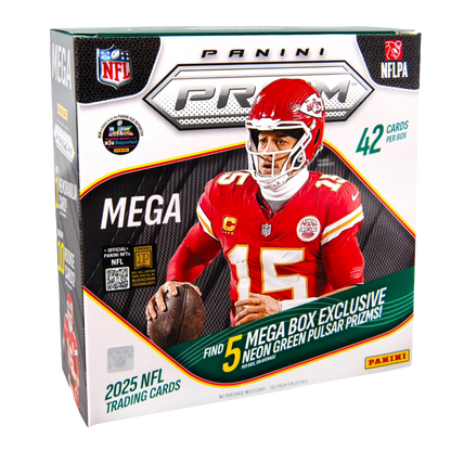 2025 Panini Prizm Football Mega Box (6 Packs)