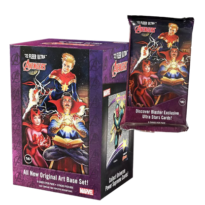 2022 Upper Deck Fleer Ultra Avengers Blaster Box (3 Packs)