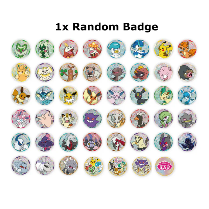 Pokemon: GEMSTONE Badge Set (Chinese)