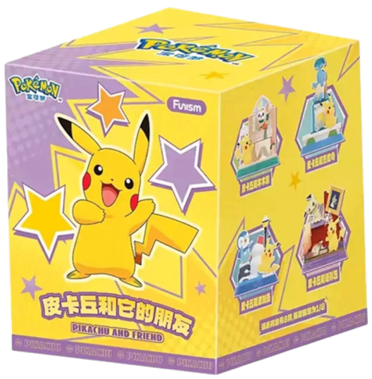 Pokemon: Pikachu & Friends Collection Figure Blind Box (Japanese)