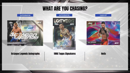 2026 Topps Chrome UFC Value Box (6 Packs)