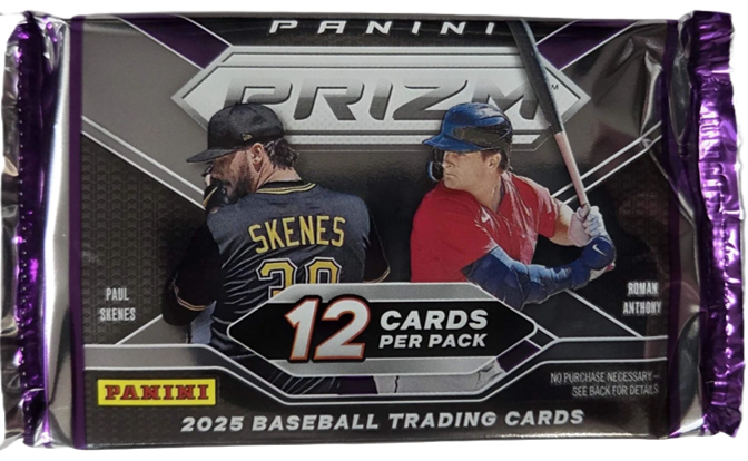 2025 Panini Prizm Baseball Hobby Pack (12 Cards)