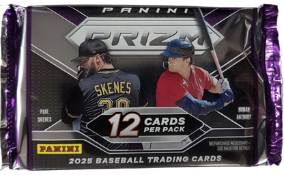 2025 Panini Prizm Baseball Hobby Pack (12 Cards)