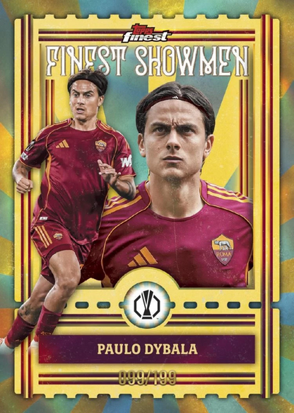 2025-26 Topps Finest UEFA Champions League Socer Hobby Pack (10 Cards)