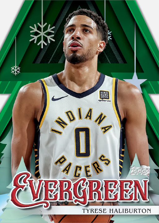 2025-26 Topps Holiday Basketball Mega Box (10 Packs)