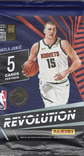 2023-24 Panini Revolution Chinese New Year Basketball Hobby Pack (5 Cards)