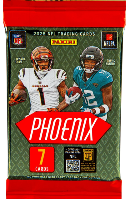 2025 Panini Phoenix Football Mega Box (6 Packs)