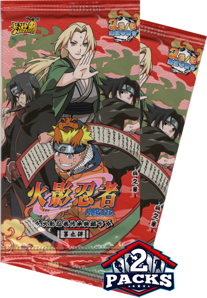 NARUTO: Chapter of Soldiers Series 9 Chinese Booster 2pk (4 cards)
