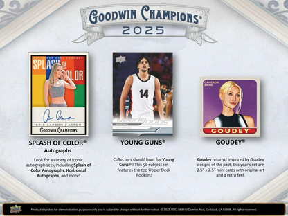 2025 Upper Deck Goodwin Champions Blaster Pack (5 Cards)